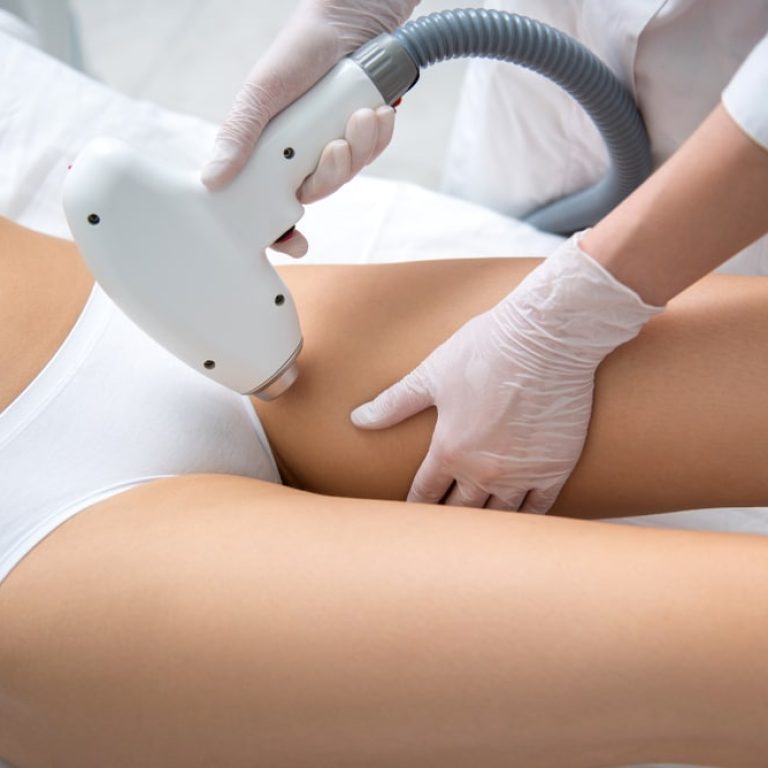 Aesthetic,Body,Treatment.,Close,Up,Top,Angle,Portrait,Of,Cosmetologist